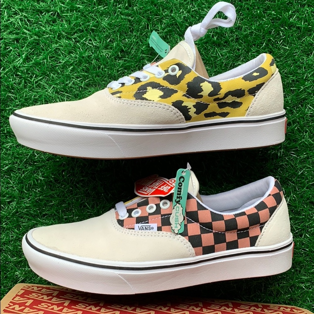 VANS COMFYCUSH ERA MIXED MEDIA WHITE/MULTI WMNS - Picture 13 of 16